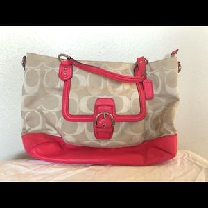 Pink Coach Purse
